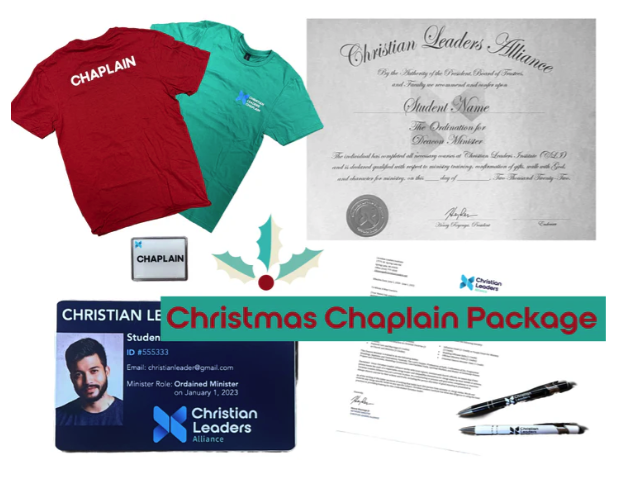 Christmas Chaplain Kit Essential photo