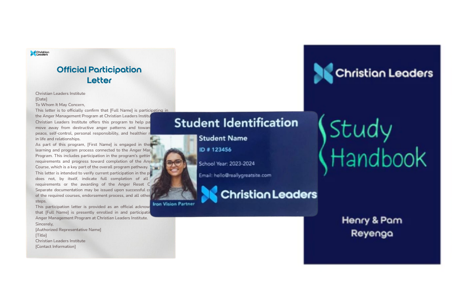 Official Anger Management Program Participant Package