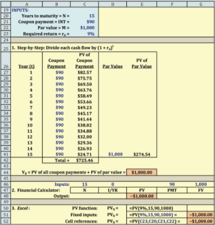 bv excel calc